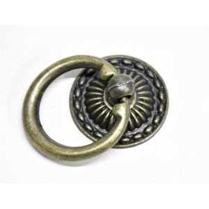 Antik bronz fém fogantyú, mérete: 32 mm