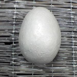 Polisztirol (hungarocell) tojás, mérete: 9 cm