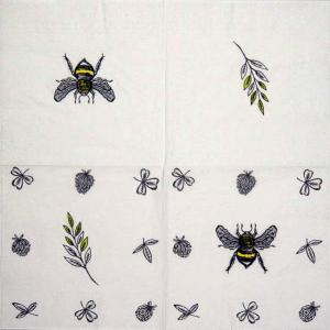 Szalvéta – méhecske