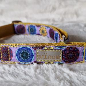 Mandala Mustard félfojtó nyakörv