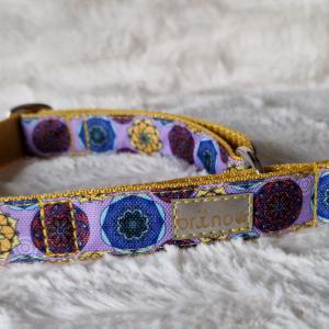 Mandala Mustard félfojtó nyakörv