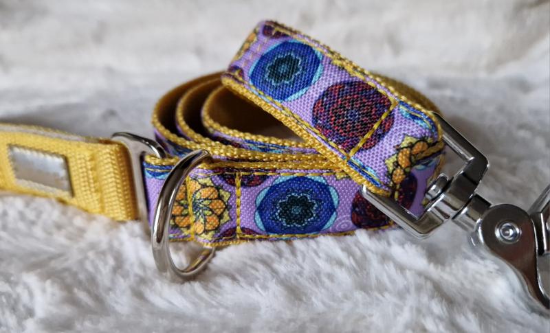 Mandala Mustard kutyapóráz