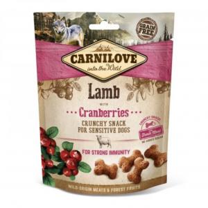 Carnilove Dog Crunchy Snack Lamb & Cranberries - Bárányhússal és Vörös Áfonyával 200g
