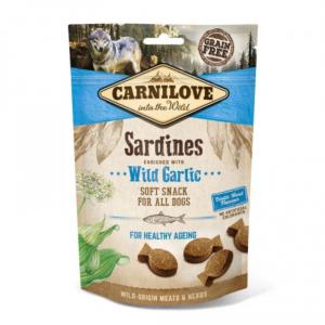 Carnilove Dog Semi Moist Snack Sardines with Wild Garlic - Szardínia medvehagymával 200g