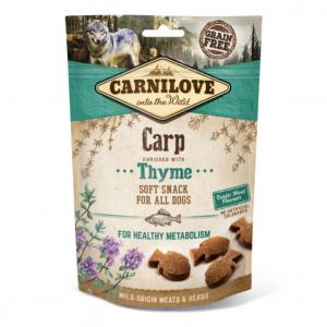 Carnilove Jutalomfalat Semi Moist Carp & Thyme - Ponty kakukkfűvel 200g