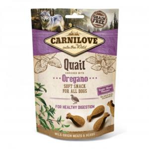Carnilove Jutalomfalat Semi Moist Quail & Oregano - Fürj oregánóval 200g