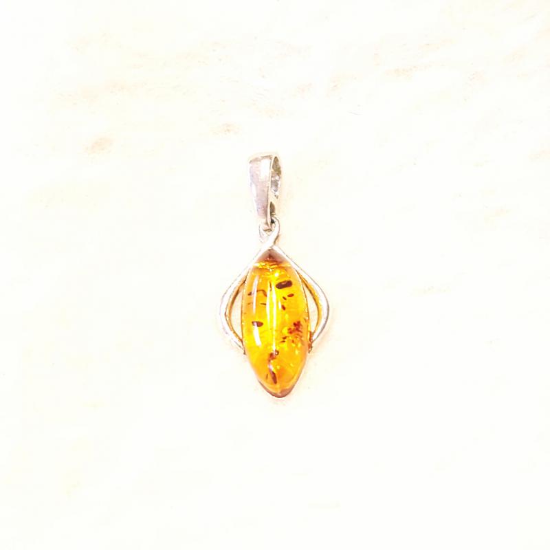 Borostyán ezüst medál lengyel Jubilex 387