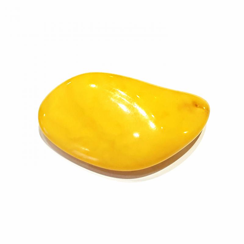 Csiszolt borostyán sárga opak 302