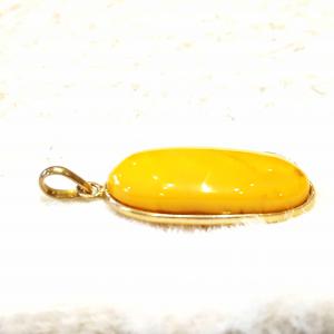 Borostyán ezüst medál Jubilex 606