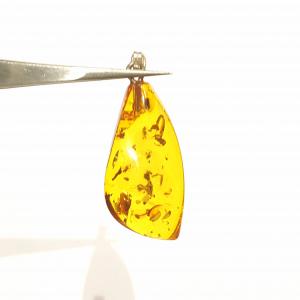 Borostyán medál hullámos Jubilex 493