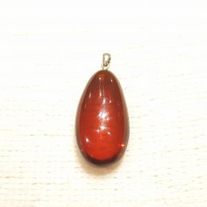 Borostyán medál sötét Jubilex 363