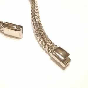 Elegáns férfi karkötő rozsdamentes acél 117