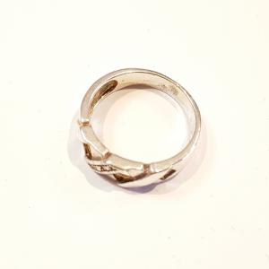 Ezüst gyűrű rácsos Jubilex 736