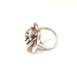 Ezüst gyűrű rózsa üreges Jubilex 773