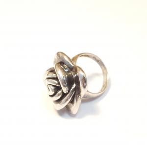 Ezüst gyűrű rózsa üreges Jubilex 773