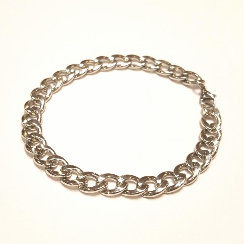 Férfi karkötő-karlánc rozsdamentes acél 125