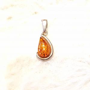 Borostyán ezüst medál  Jubilex 164