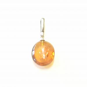 Borostyán ezüst medál  Jubilex 791