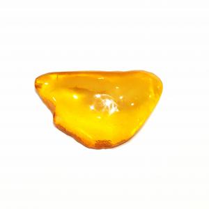 Borostyán kavics csiszolt lapos 303