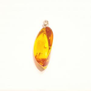 Borostyán  medál  hullámos Jubilex  509