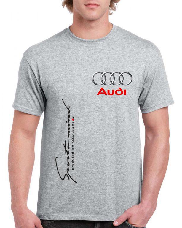 Audi mintás póló