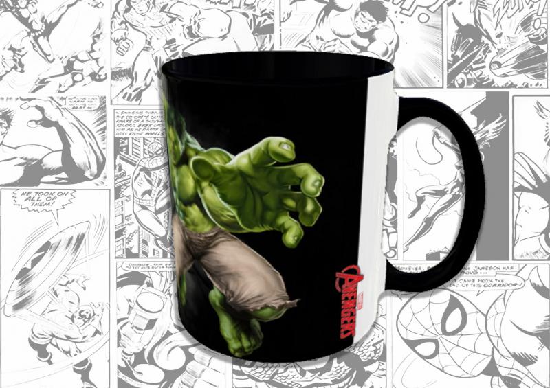 Avengers - Hulk mintás bögre 2