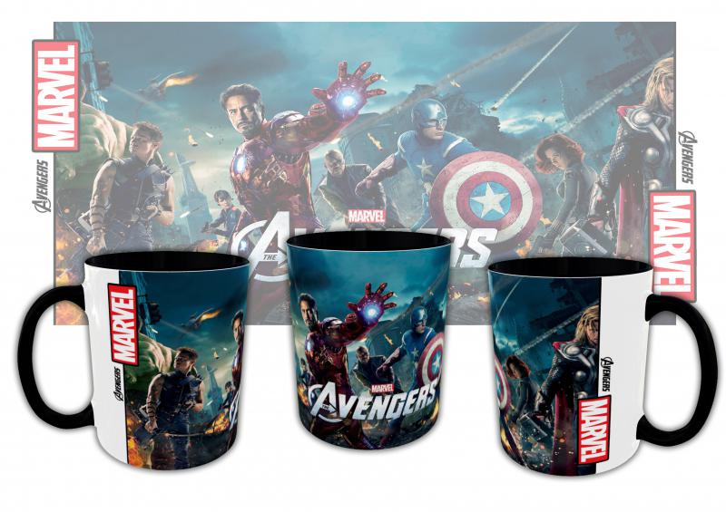Avengers mintás bögre