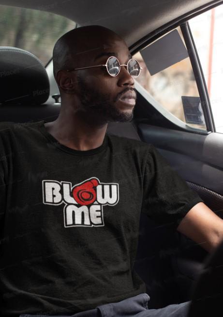Blow Me mintás póló - JDM