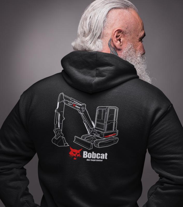 Bobcat kotró mintás