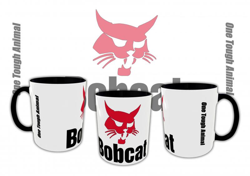 Bobcat mintás bögre