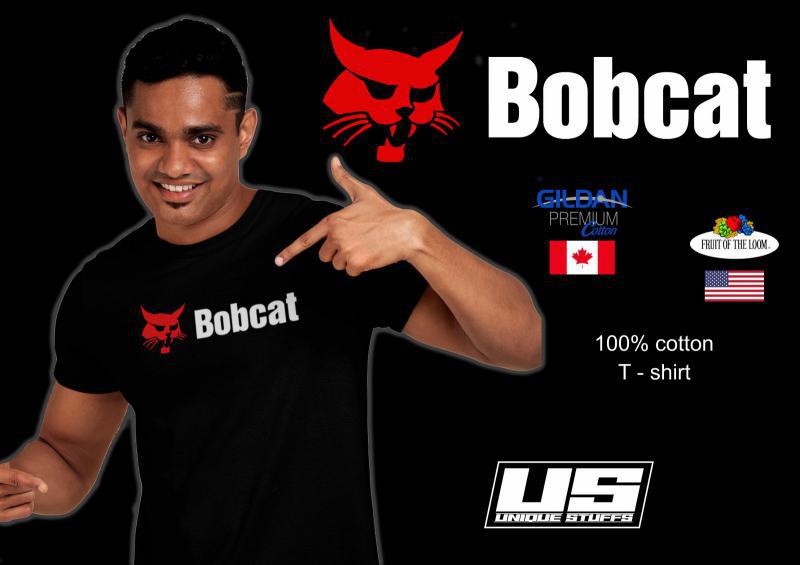 Bobcat mintás póló