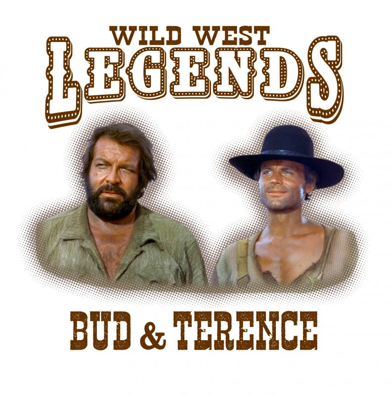 Bud és Terence mintás póló