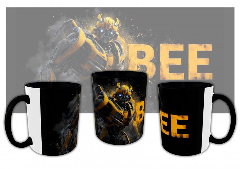 BumbleBee mintás bögre 2