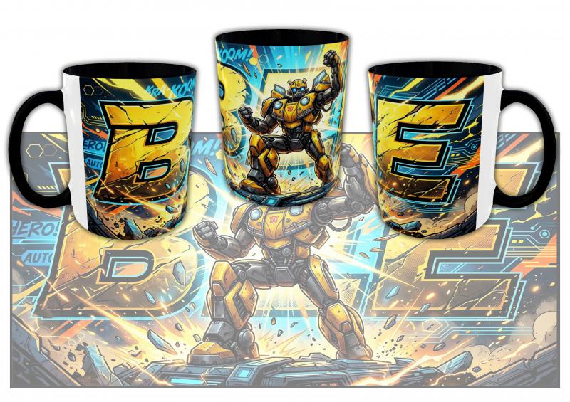 BumbleBee mintás bögre 4