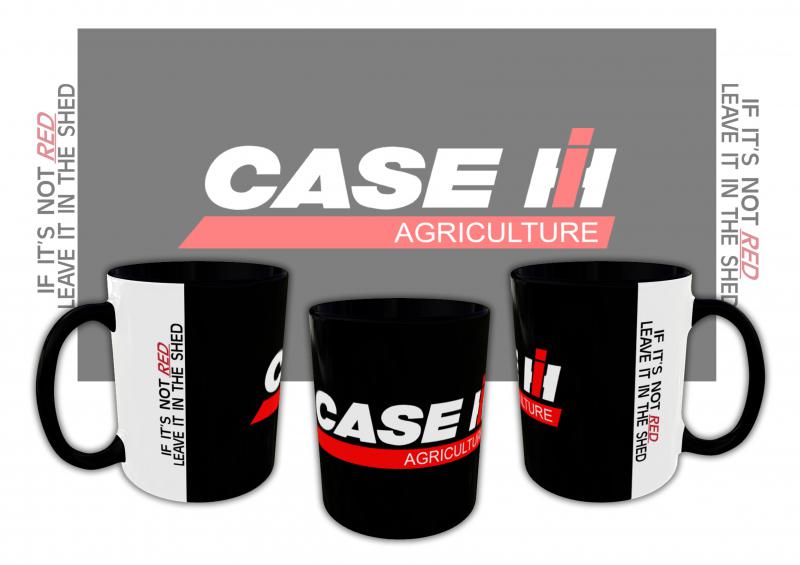Case IH mintás bögre