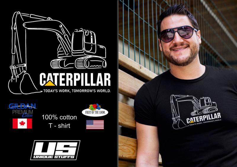Caterpillar gépes póló 4