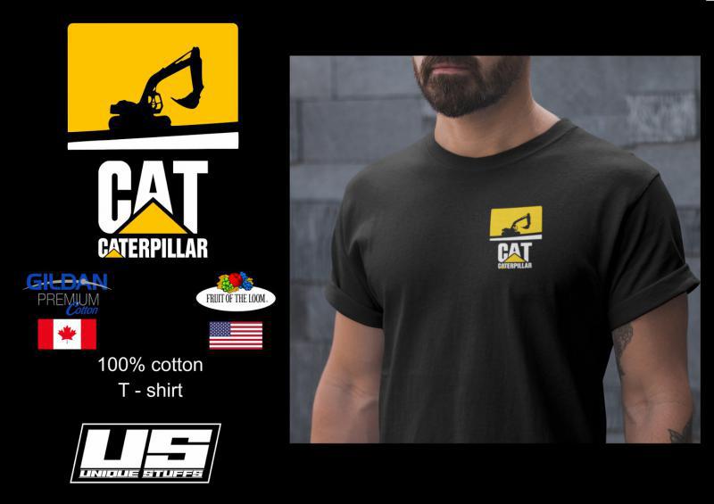 Caterpillar mintás póló