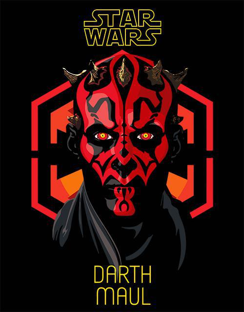 Darth Maul - Star Wars mintás póló