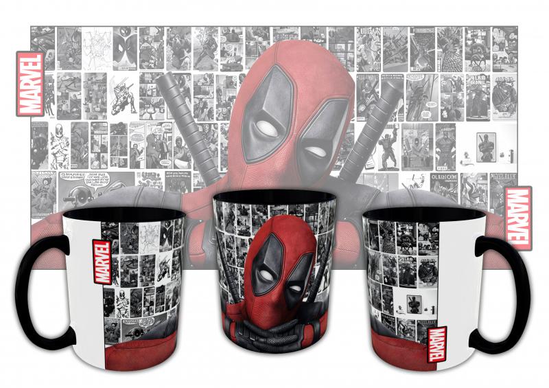 Deadpool mintás bögre 2