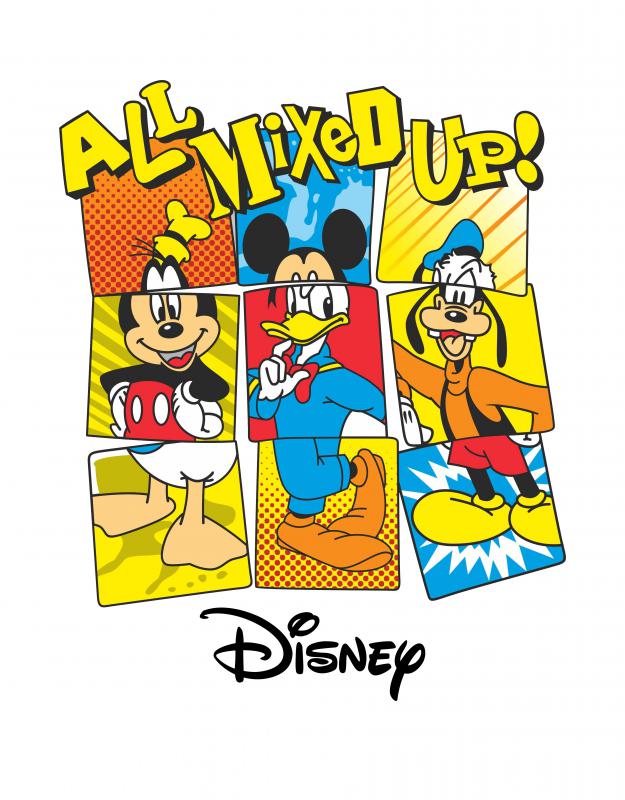 Disney Mix - Mickey - Miki egér mintás póló