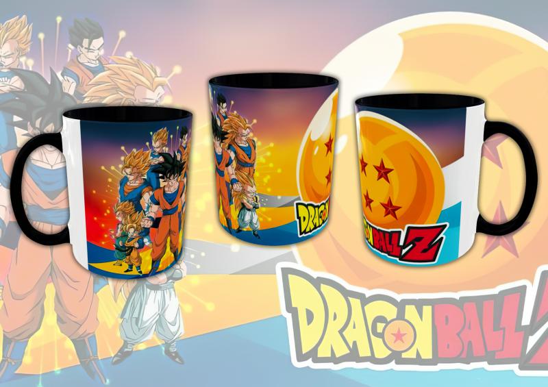 Dragon Ball mintás bögre