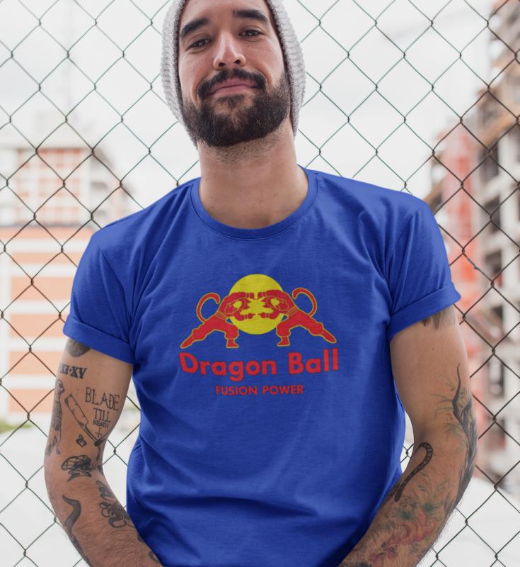 Dragon Ball - Redbull mintás póló