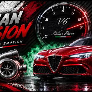 Alfa Romeo mintás bögre