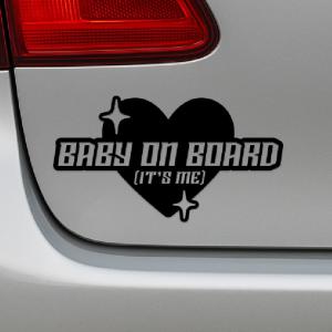 Baby on board its Me - Gyerek a fedélzeten, én vagyok az matrica