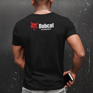 Bobcat mintás póló