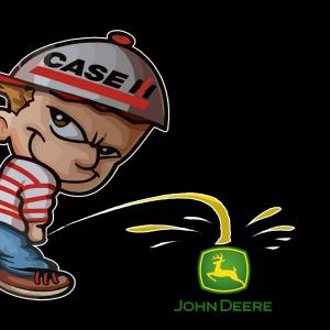 Case IH Vs John Deere mintás bögre