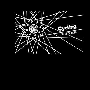 Ciclyng  - Bringás mintás, kerékpáros póló