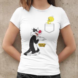 Csőrike mintás póló