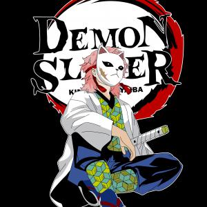 Demon Slayer mintás póló