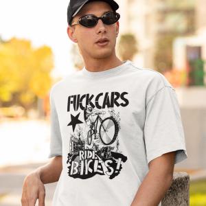 Fuck Cars - Bringás mintás póló